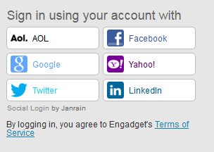 Many comment systems let users comment using social media credentials.