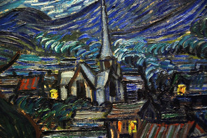 The Museum of Modern Art (MoMA) in New York, allows visitors to take non-flash photos of their collections, including some of the most famous art in the world such as Van Goghs The Starry Night, 1889.
