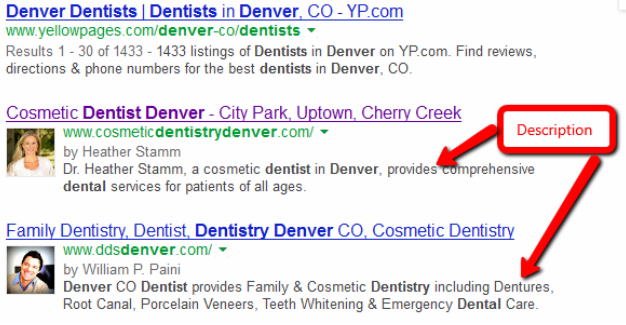 Site description example.