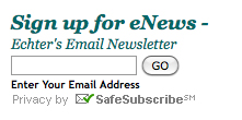 Use an email signup form on every page of your site.