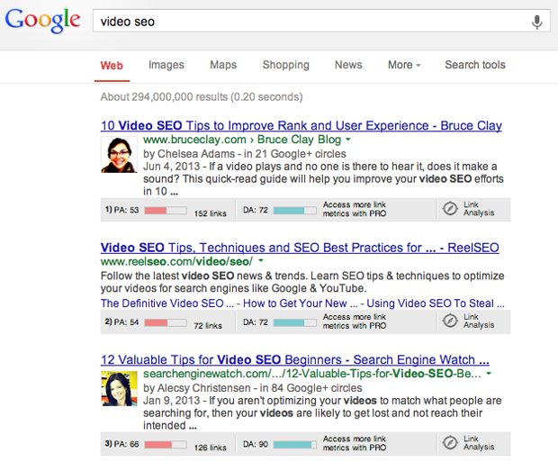 Videos can improve your SEO.