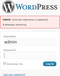 Limit Login prevents hackers from accessing the site.