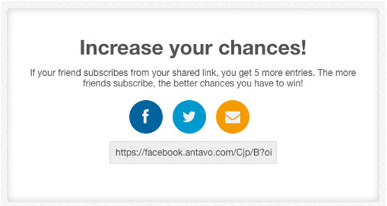 Contests and sweepstakes are a perfect way to use social media to build your email list.